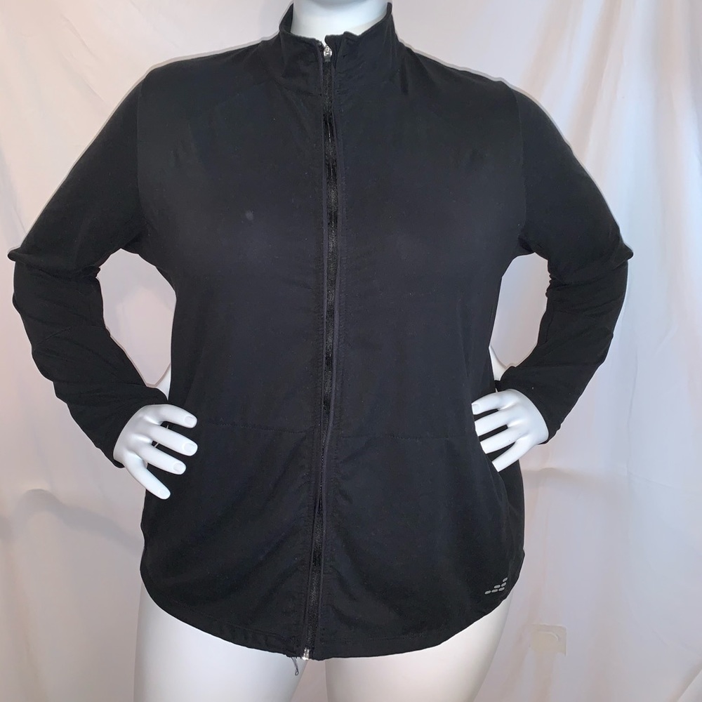 BCG Plus Activewear Jacket Black 2X